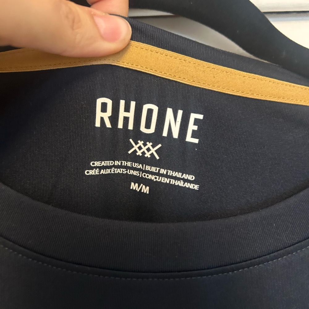 Rhone Men's Base Training Relaxed Short Sleeve Tee - Picture 2 of 5